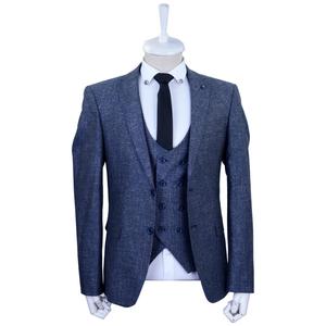 ชุดสูทแฟชั่นสำหรับผู้ชายชุดสูทสำหรับผู้ชายดีไซน์ใหม่ล่าสุดชุดสูทสำหรับมืออาชีพคุณภาพเยี่ยม - Product Image 2