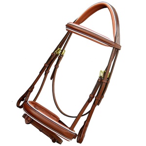 Bandeau à sourcils en cristal clouté et muserolle Flash à ronfler Charles Brow Band Bling Crystal Horse Bridle intelligent - Product Image 6