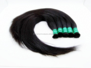 Extensiones de Cabello Humano Natural de Lujo, Cabello Virgen Remy con Cutícula Alineada, Super Double Drawn, Venta al Por Mayor, Indonesia - Product Image 3
