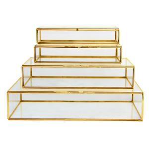Fabricante confiable de cajas de joyería de calidad premium de último diseño Venta caliente Caja de vidrio de joyería de nuevo diseño/Caja de vidrio - Product Image 3