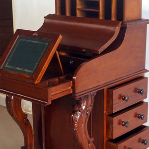 Alta qualità classica tradizionale in mogano Davenport scrivania da <span class=keywords><strong>ufficio</strong></span> regolabile in legno <span class=keywords><strong>mobili</strong></span> dall'Indonesia aspetto antico