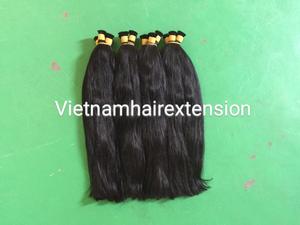 Extensions de cheveux humains vierges Remy 100% non traités de haute qualité, 8"-32", 100g en vrac, prix d'usine - Product Image 2