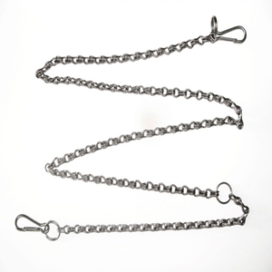 Ceinture de sécurité en acier inoxydable Diekensen 140 cm avec boucle à connexion rapide, capacité de charge de 100 kg, longueur réglable - Product Image 2