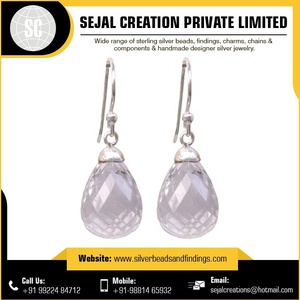 925 Sterling <b>Silver</b> Fine <b>Stud</b> <b>Earrings</b> with Crystals for Weddings Gifts Parties - Product Image 5