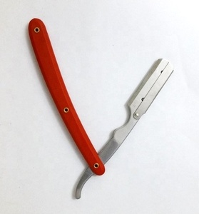 Instruments de soins de la vie en acier inoxydable de rasoir à bord unique de barbier professionnel en différentes couleurs - Product Image 2