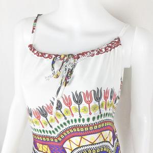 Vestido con estampado Dashiki africano tradicional con mangas finas - Product Image 4