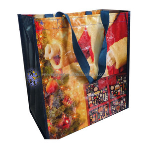 Bolsa de Compra Tejida de PP con Impresión en Huecograbado, Asa Flexiloop, Personalizable - Product Image 1