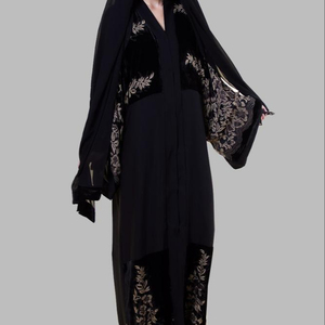 Abaya — fleurs séchées, livraison gratuite, de bonne qualité, collection 2018 — 2019 - Product Image 1