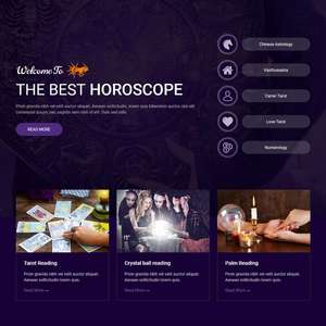 Diseño y desarrollo de sitios web Comercio electrónico Horóscopo Reserva DE SERVICIOS Opensource WordPress Plugin Plantilla Web Builder Software ERP - Product Image 2