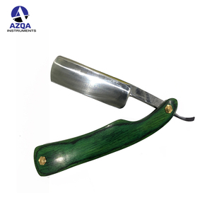 Rasoir à rasage humide droit pour salon de coiffure avec doubles anneaux pour les doigts, rasoir professionnel pour barbier en plusieurs options de couleurs - Product Image 3