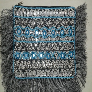 Indian Modern Bohemian Summer Embroidery Designer Handmade <b>Beaded</b> Messenger Bags Light Weight <b>Large</b> Capacity Women Evening Bags - Product Image 6