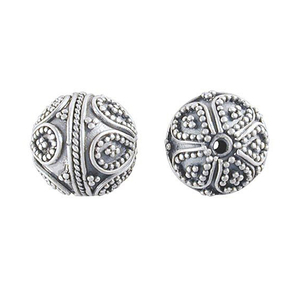 B70 Sterling Silver Loose <b>Beads</b> for Jewelry for <b>Crafting</b> Stylish Metal Accessories - Product Image 1