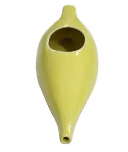 Ceramic Jal Neti Pot in new design & New color standard size & Easy to carry