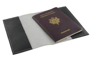 เคสใส่หนังสือเดินทางทำจากหนัง RFID ทนทานและปลอดภัยปรับแต่งโลโก้ได้ - Product Image 2