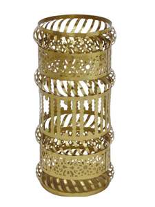 เชิงเทียนทองเหลืองโบราณขนาดเล็กเชิงเทียนเชิงเทียนออกแบบทันสมัยตกแต่งบ้านสำหรับคริสต์มาสผลิตในอินเดียโดย HHO - Product Image 2