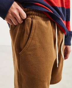 Shorts de survêtement en coton respirant pour hommes à fermeture éclair personnalisée en usine en vente en gros de nouvelle mode à la mode - Product Image 5