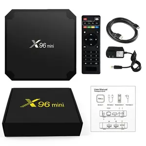 Txasher — boîtier Smart TV Android 7.1, rddr3, 2 go/16 go, S905W, x96 mini, meilleure vente d'usine d'origine