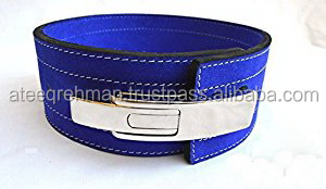 GAF เข็มขัดล็อคยกน้ำหนัก100% หนังแท้แท้ป้องกันมืออาชีพระบายอากาศแยกชิ้นทำจากหนังแท้ - Product Image 6