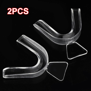 2x Night Mouth Guard for Teeth Clenching Grinding Dental Bite Sleep Aid Silicone - Product Image 2