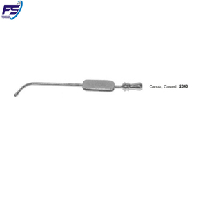 ท่อดูดทางทันตกรรม,ท่อดูดทางทันตกรรมแบบโค้ง Cannula สแตนเลส - Product Image 4