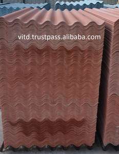 แผ่นหลังคาลูกฟูกซีเมนต์แดงไฟเบอร์ผลิตจากเวียดนาม - Product Image 3