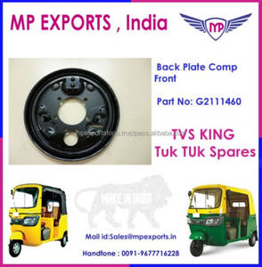 Placa Portadora de Zapatas de Freno para TVS King - Product Image 4