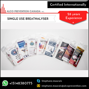 ชุดทดสอบลมหายใจ Breathalyzer ฉลากส่วนตัว/Breathalyze ผู้จัดจำหน่ายในแคนาดา - Product Image 2