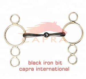 Capra-Oem Mors de cheval anglais en acier inoxydable Dutch Gag - Couleur naturelle - Product Image 4