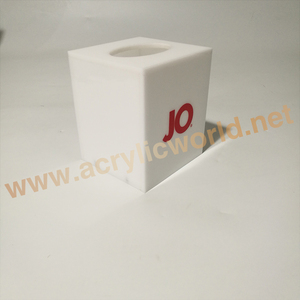 Boîte à mouchoirs acrylique boîte à mouchoirs mallette de rangement porte-couvercle conteneur boîte à mouchoirs/porte-serviettes - Product Image 1