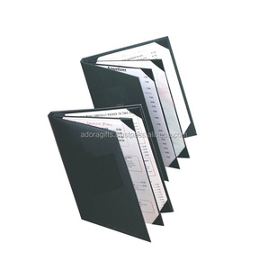 Dossier de menu fabriqué en Inde avec logo personnalisé - Product Image 1