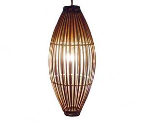 Linterna de bambú natural con estilo Ángel tallado para uso decorativo en el hogar - Product Image 1