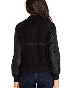 Veste en laine de Baseball pour hommes, design personnalisé de haute qualité, vente en gros, uniforme d'université en cuir - Product Image 1