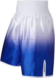 Wholesale Men's <b>Boxer</b> Short Custom Design Side Slit Kick Boxing Short - Product Image 4