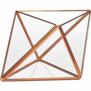 Terrario de cristal hecho a mano de color negro elegante jarrón de mesa para exteriores con diseño tradicional para decoración navideña del hogar - Product Image 2