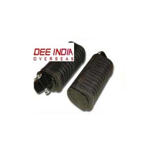 Heavy-Duty Front Footrest Rubber for Hero Splendor | Durable OEM Quality Footrest Set | DEE INDIA OVERSEAS High-<b>Grip</b> - Product Image 1