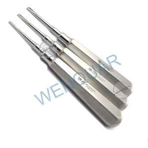 Elevadores Quirúrgicos Dentales Manuales de Acero Wenquar de Alta Calidad, Certificados CE Clase I, para Extracción de Dientes y Raíces - Product Image 2