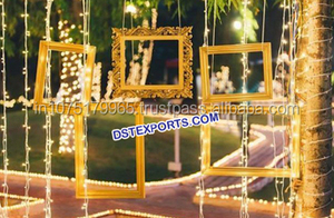 Marcos Colgantes para Decoración de Bodas Indias, Hermosos Marcos Colgantes Pequeños para Bodas, Decoración de Escenarios, Canadá - Product Image 3