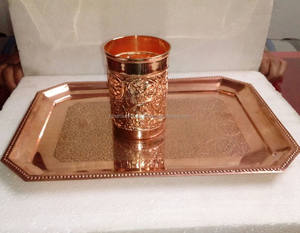 Jarra y Olla de Agua de Cobre Repujado con Tapa y Pajita, Ecológica, de Gran Capacidad y Portátil - Product Image 6
