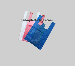 Sacs à provisions simples en plastique de haute qualité pour les légumes fabriqués au Vietnam Produit d'emballage et d'impression - Product Image 1