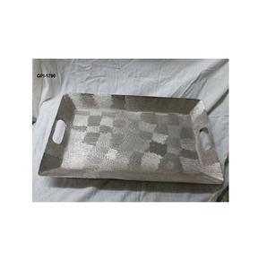 Plateau de service à dessert en acier inoxydable Plateau de vaisselle au design moderne Plateaux pour la maison Fournitures d'hôtel - Product Image 6