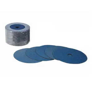 SATC 4-1/2 inç 115x22mm granit elmas parlatma araçları zirkonya alümina aşındırıcı Fiber disk