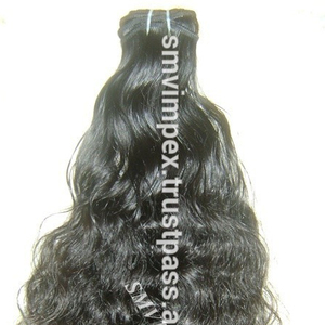 100% Best Quality Natural Brown Color Indian Wafting Human Hair 8" up to 40" Soft Touch Hairs - Product Image 1