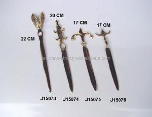 Abridor de letras de latón fundido, abridor de letras con pulido de espejo, artesanías de Metal, acabado pulido - Product Image 3