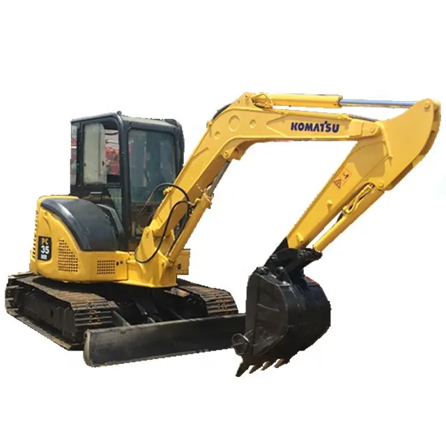 ขายดี!!! สภาพดีราคาถูกใช้ Komatsu PC35MR-2รถขุดขนาดเล็ก