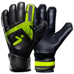 New Custom Comfortable Latex Soccer Goalkeeper Gloves Full Finger Sports Design with <b>Hand</b> Protection Gloves - Product Image 2