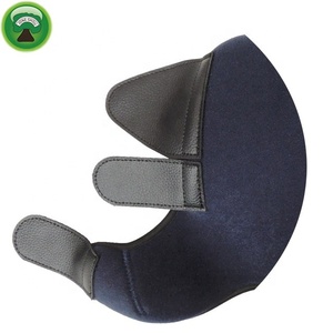 Bottes d'équitation de protection en néoprène noir - Product Image 4