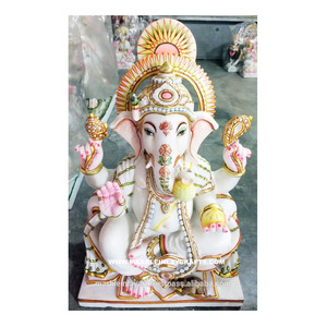 ศาสนาหินอ่อนพระพิฆเนศรูปปั้น - Product Image 1
