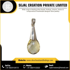 Colgante de diseño independiente de topacio ahumado de Plata de Ley 925, joyería fina con diseño de números, abalorio de venta - Product Image 5