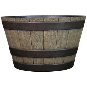 Macetero de resina, barril de whisky de 20,5 pulgadas, de decantador - Product Image 1