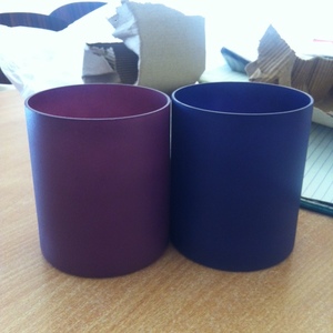 Wholesale Frosted Glass <b>Candle</b> Jar with Wooden Lid Luxury Matte <b>Candle</b> Glass Cup for <b>Candle</b> Making <b>Bulk</b> - Product Image 3